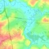 Poilley topographic map, elevation, terrain