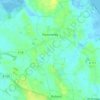 Pommerby topographic map, elevation, terrain