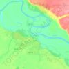 Тара topographic map, elevation, terrain