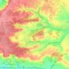 Chapelle-Guillaume topographic map, elevation, terrain