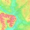 Брянск topographic map, elevation, terrain