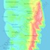 Bontomanai topographic map, elevation, terrain