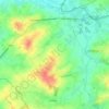 Arc-Ainières topographic map, elevation, terrain