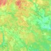 городской округ Черноголовка topographic map, elevation, terrain