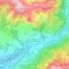 Saint-Jean-Saint-Nicolas topographic map, elevation, terrain