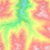 Yazlık topographic map, elevation, terrain