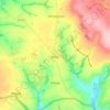 Sithney topographic map, elevation, terrain