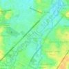 Canindezinho topographic map, elevation, terrain