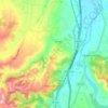 Rocca Grimalda topographic map, elevation, terrain
