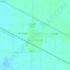 Crawfordsville topographic map, elevation, terrain