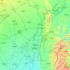 Zigong topographic map, elevation, terrain