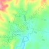 Las Albahacas topographic map, elevation, terrain
