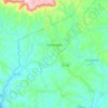 Charqueada topographic map, elevation, terrain