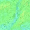 Meigem topographic map, elevation, terrain