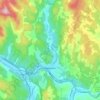 Montpelier topographic map, elevation, terrain