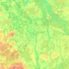 Улла topographic map, elevation, terrain