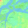 Afuá topographic map, elevation, terrain