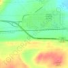 Sinclair topographic map, elevation, terrain