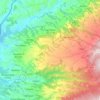 San Pietro di Caridà topographic map, elevation, terrain