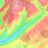 Torcy topographic map, elevation, terrain