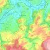 Aiseau-Presles topographic map, elevation, terrain
