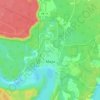 Mayo topographic map, elevation, terrain