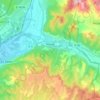 Malijai topographic map, elevation, terrain