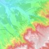 Molochio topographic map, elevation, terrain