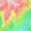 Arbaz topographic map, elevation, terrain