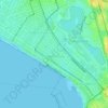 Middle Park topographic map, elevation, terrain