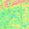 Bazhou District topographic map, elevation, terrain
