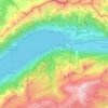 Brienz (BE) topographic map, elevation, terrain