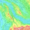 Lake Zurich topographic map, elevation, terrain