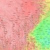 Kardze topographic map, elevation, terrain