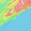 Village of Fundy-St. Martins topographic map, elevation, terrain