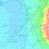 Marrubiu topographic map, elevation, terrain