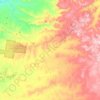 Wandsworth topographic map, elevation, terrain