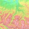 Rajon Karatschajewski topographic map, elevation, terrain