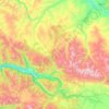 Чибитское сельское поселение topographic map, elevation, terrain