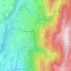 Virieu-le-Petit topographic map, elevation, terrain