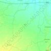Ben topographic map, elevation, terrain