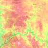 Shire Of Toodyay topographic map, elevation, terrain