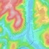 Alf topographic map, elevation, terrain