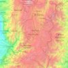 Chimborazo topographic map, elevation, terrain