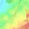 Космовичи topographic map, elevation, terrain
