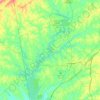 West Point Lake topographic map, elevation, terrain