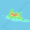 刘公岛 topographic map, elevation, terrain