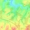 Borlo topographic map, elevation, terrain