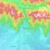 Butwal topographic map, elevation, terrain