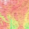 Anshun topographic map, elevation, terrain